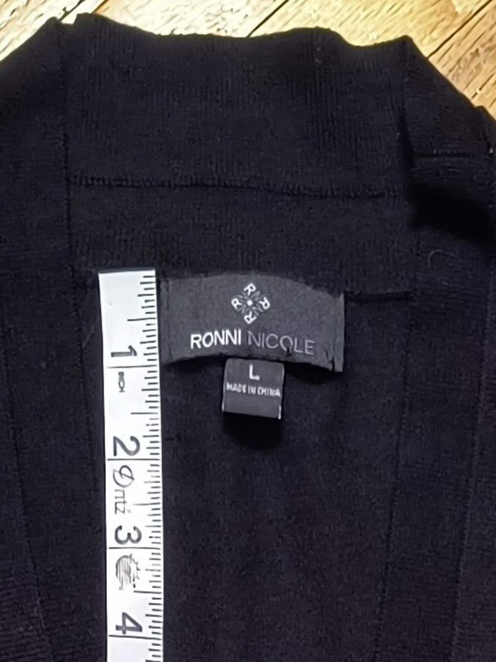 Black Shrug Sweater - Picture 14 of 14